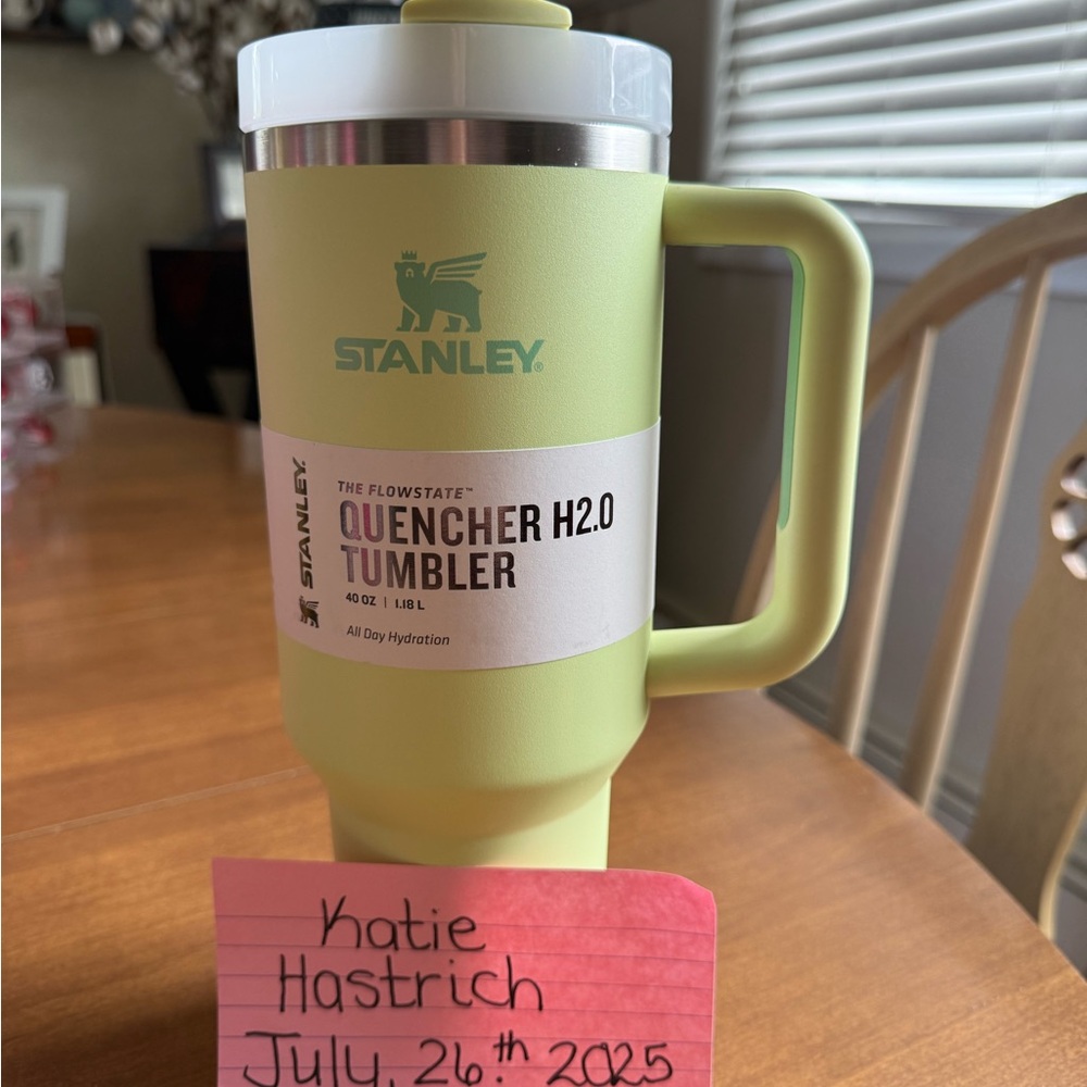 Stanley Lime Green Quencher H2.0 Tumbler